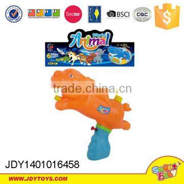 Plastic cartoon animal water gun toys,kids water pump play game.water spray gun toys