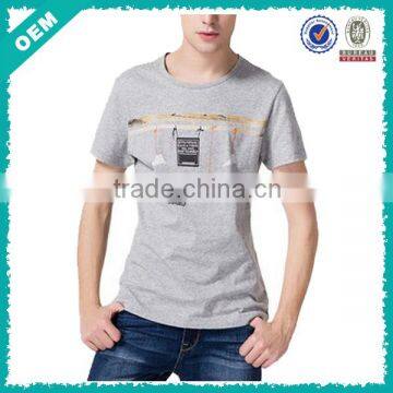 High Quality Fashion Style 100% Cotton Printed Man T-shirt from China Clothing Factory(lyt050009)