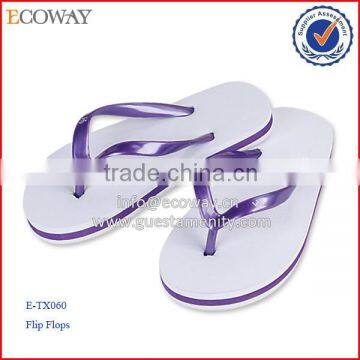 Factory OEM Hot Sale Hotel Disposable Cheap plush flip flop slipper