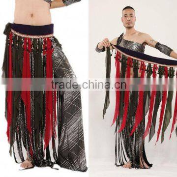 SWEGAL New make belly dance hip scarf for men SGBDW13012