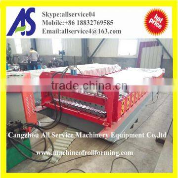 Metal Aluminum Sheet Corrugated Roof Panel Tile Roll Forming Machine