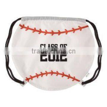 Baseball Drawstring Backpack