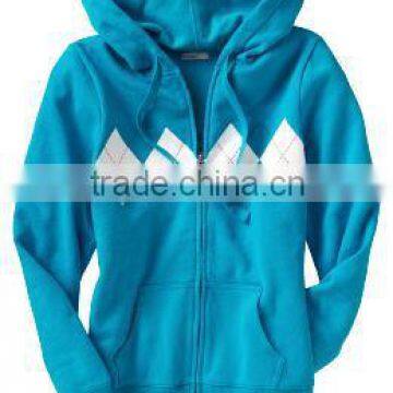 Women Fancy Zipper Hoodie