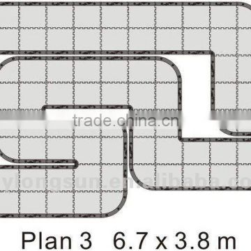 A-Racing Runway for RC cars Measures 24M*M