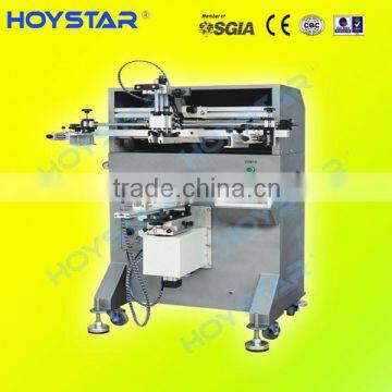 Semi automatic cylindrical/round/curved screen printing machine for pen,cup,mug,bottle