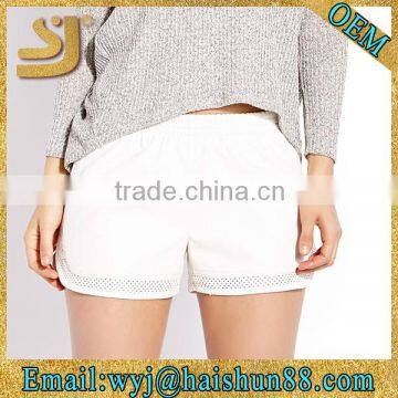 Wholesale price custom embroidery ustomized chino shorts