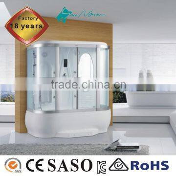 luxury shower cabin steam with massage bathtub/manufacturer steam shower room