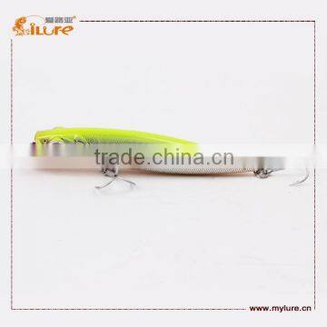 Hot Selling Popper Lure Floating Hard Plastic Fishing Lure