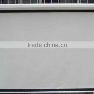 Flexible Matte White Tab Tension Motorized Screen,Motorized Tab Tensioned Projector Screen Home Movie Theater photo-2