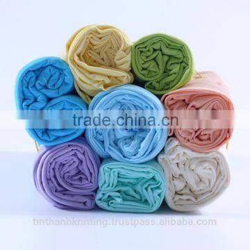 95% Cotton -5% Spandex Single Knitted Fabric - Rose photo-3