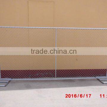 6ft*8ft Easily Assembled Construction Chain Link Temporary Fencing Panel for USA