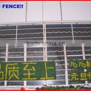 2013 China fence top 1 Trellis hedge new material vinyl coated cyclone wire fencing