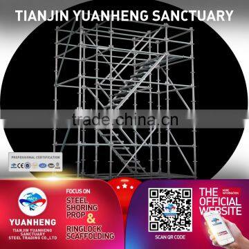 Construction Material Used European System Ringlock Scaffolding For Sale