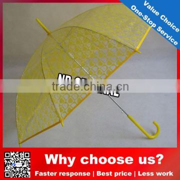 New 2015 hot PVC/EVA transparent umbrella