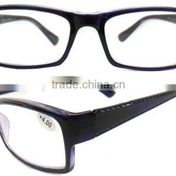 2013 fashion Plastic prism reading glasses led reading glasses