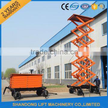 15m telescopic mobile elevating used suspended work platforms for sale