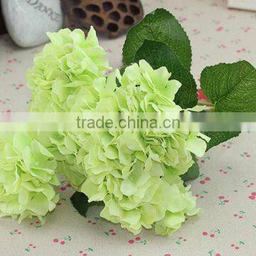 Silk artificial hydrangea flowers bouquets for wedding