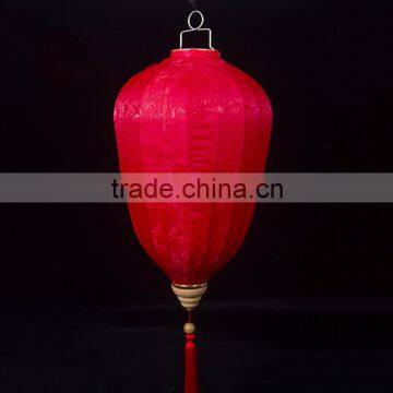 chinese silk lanterns wax gourd lantern hanging cloth lanterns