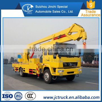 The most fashionable Road maintenance howo sino 4x2 overhead working truck reasonable price