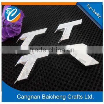 WENZHOU T shape car emblem is hot selling in 2016