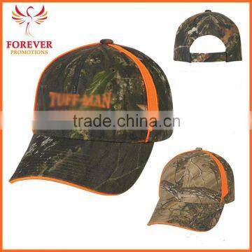 Hot Selling Caps Custom Logo Print Oak Tree Camouflage Print Baseball Cap