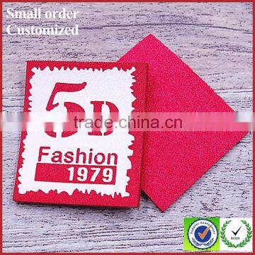 Red with white rfid vial private label shoes manufacturers microfiber label