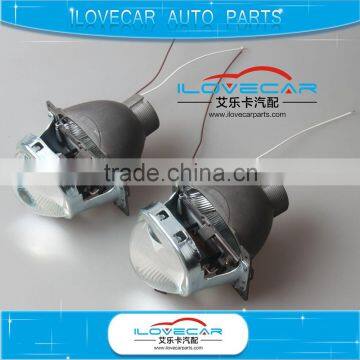 AILECAR high quality car Q5 projector lens square type high/low beam projector lens