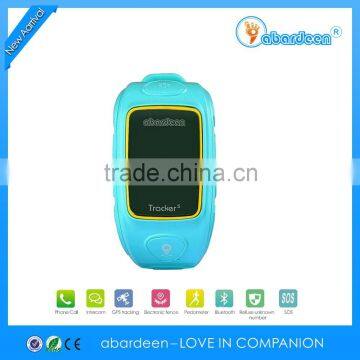 2016 china latest kids wrist watch mobile phone with micro gps tracker