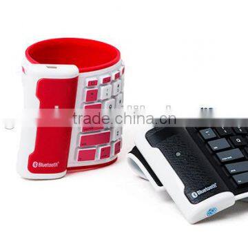 Wireless bluetooth silicone rubber keyboards soft keyboard