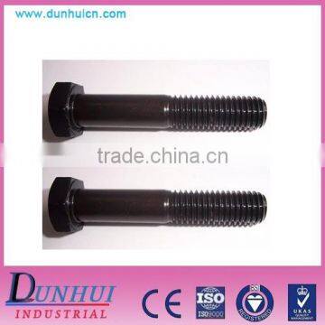 8.8 Grade carbon steel black screw bolt