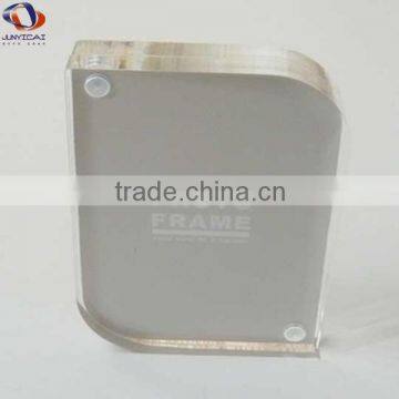 Customized clear acrylic mini magnetic picture frames