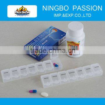 Plastic Pill Box / Plastic Medicine Boxes / 7-Day Pill Cases