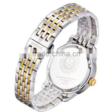 WEIDE WG-93008G-1 Wrist Watches For Couples Wholesale China Supplier Steel Watch