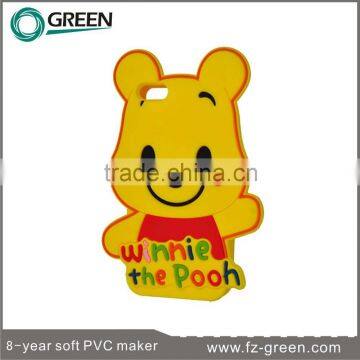 2014 most popular 3D cute animal silicone case