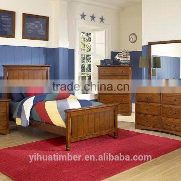 wooden kids bed child bedroom furniture