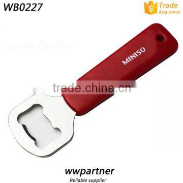 Long Handle Custom Logo Wooden Opener for Promotion photo-6