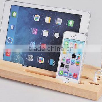 Wooden organizer, Pen holder, phone stand, Tablet Pad holder, Wooden Mobile Phone station