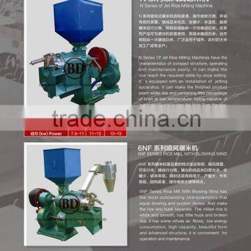 6NF SERIES RICE MILL WIT BLOWING WIND