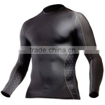 2014 long sleeve t-shirt compression shirts with best price