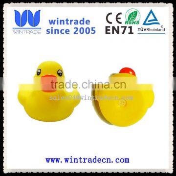 promotional squeaky bath duck,BB sound rubber duck