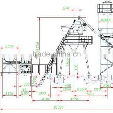 HZS 50 Concrete Mixing Plant/machine/station Made in China
