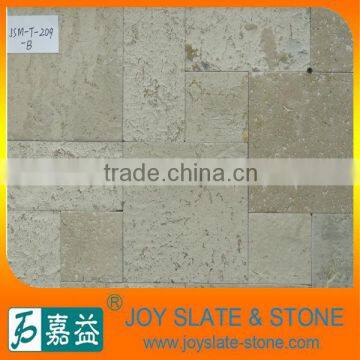 cheap yellow travertine stone for wall cladding