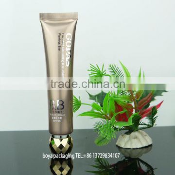 high class eye cream tube with acrylic cap