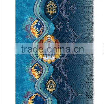 Luxury nylon pattern 3D printed Carpet for Decoration, hotel