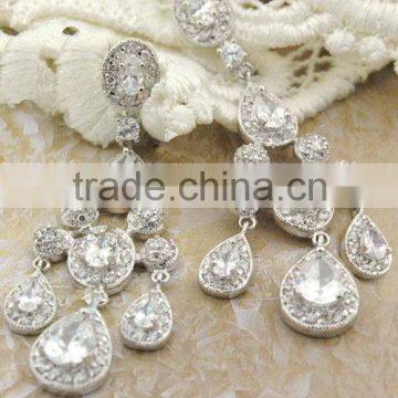 Vintage style chandelier drop earrings fashion earring