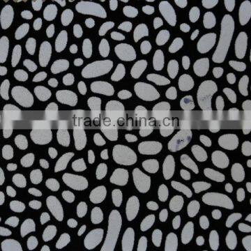 Soft Flocking PU Leather for Upholstery Use