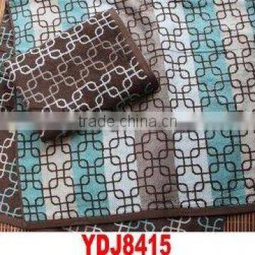 100% Cotton Yarn Dyed Jacquard Bath Towel