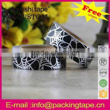 Hot-seller custom printed foil washi tape for decorating