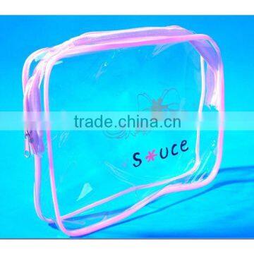 transparent pvc cosmetic bag