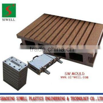 Hollow WPC decking mould/die tool